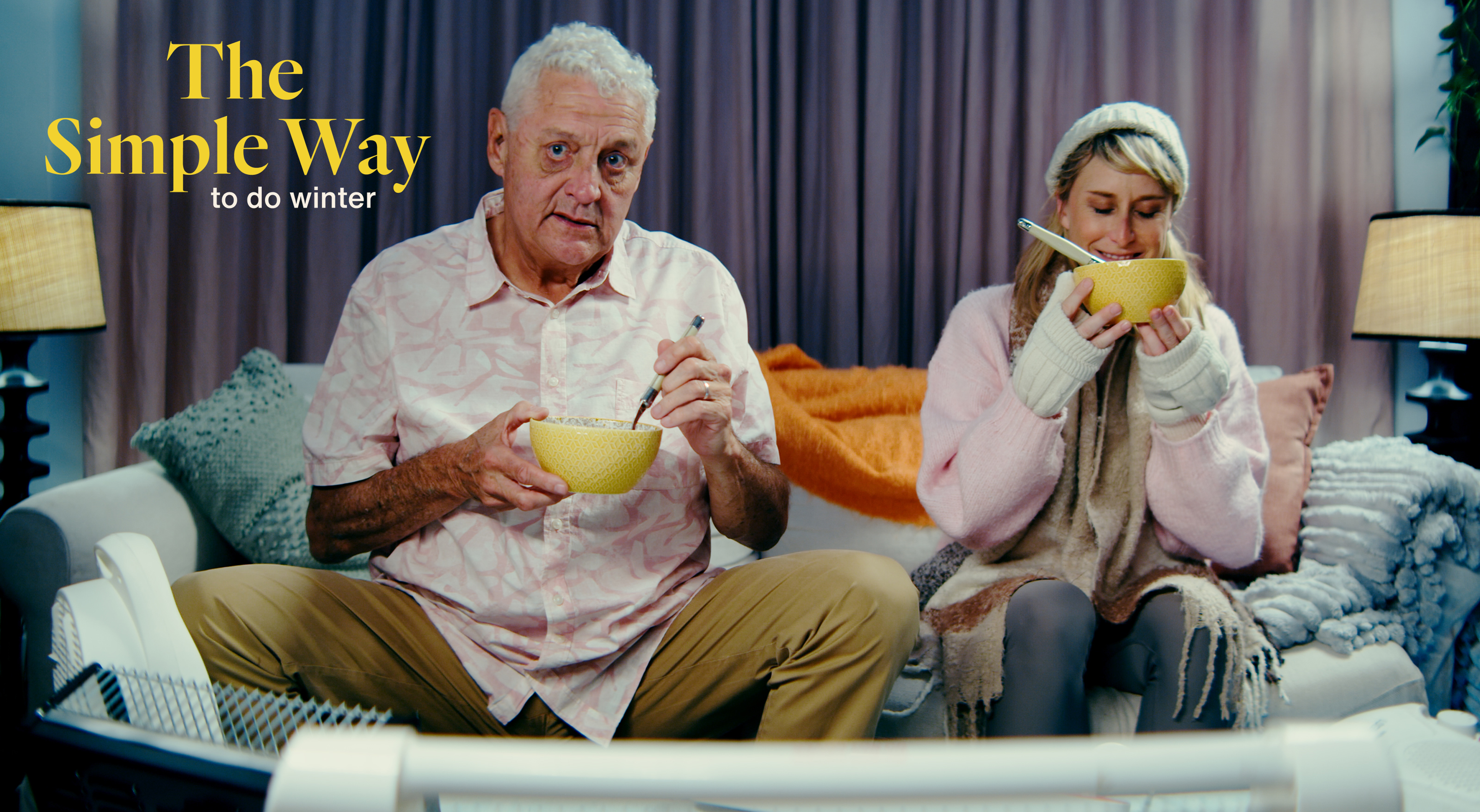 The Simple way to do winter Seated on the couch with barry hilton