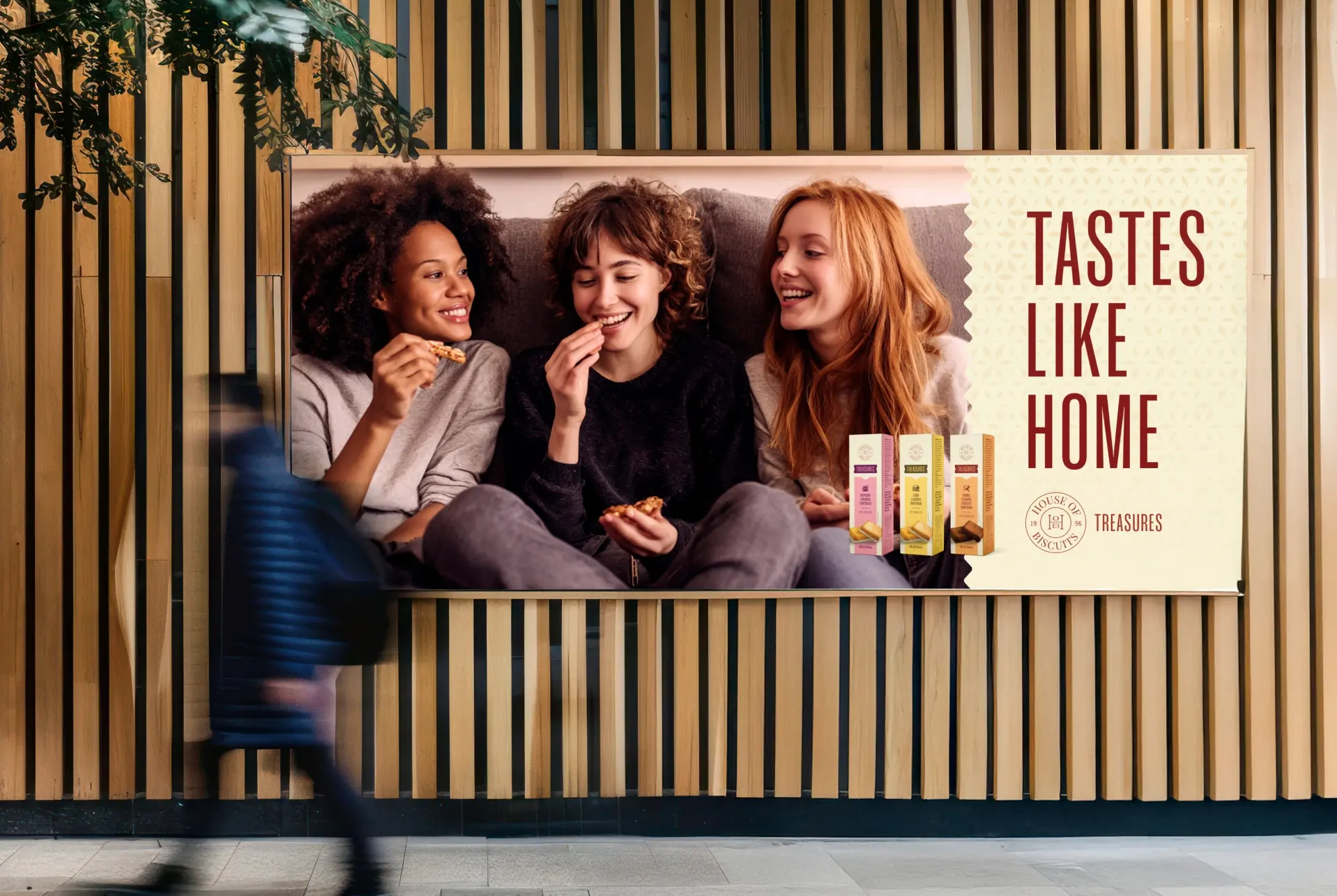 snack brand advertising design