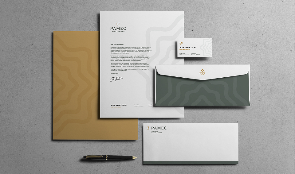 Brand communication design pamec