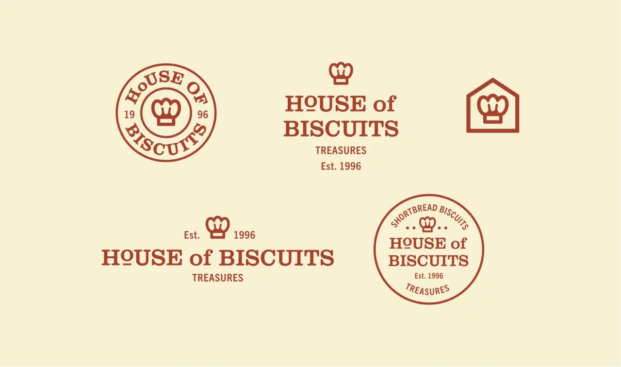 Logo design for House of Biscuits Snack Brand